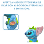 Pelúcia Stitch Hula Hula Com Luz e Som 30cm