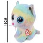 Pelúcia Ty Beanie Boos Gatinha Heather 16cm Toyng