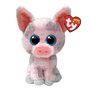 Pelúcia Ty Beanie Boos Porquinho Rosa Hambone 15cm Toyng