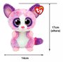 Pelúcia Ty Beanie Boos Ratinha Rosa Becca 16cm Toyng