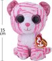 Pelúcia Ty Beanie Boos Tigre Rosa Asia 15cm Toyng