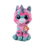 Pelúcia Ty Beanie Boos Unicórnio Gumball 16cm Toyng