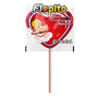 Pirulito Flopito Coração Vermelho C/50 Unidades 500g Florestal