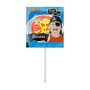 Pirulito Pop Tattoo Piratas C/50 Unidades 400g Florestal
