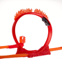 Pista Hot Wheels Track Builder Acrobacias de Fogo Mattel