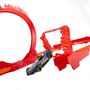 Pista Hot Wheels Track Builder Acrobacias de Fogo Mattel