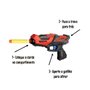 Pistola Lançador de Dardos de Espuma XDarts Braskit