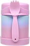 Pote Térmico C/Talher Buba Degradê Rosa