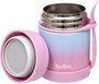 Pote Térmico C/Talher Buba Degradê Rosa