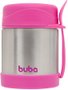 Pote Térmico C/Talher Inox Rosa Buba