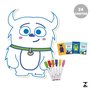 Quadro Para Colorir Descobrindo As Emoções Xalingo
