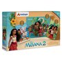 Quebra Cabeça Progressivo Moana 2 Com 3 Cenas Xalingo