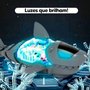 Robô Meca Tubarão Com Luz e Som Braskit