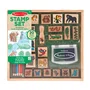 Set de Colorir Com Carimbos Tema Floresta Sunny