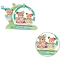 Sylvanian Families Bebês Cervos Conjunto Balanço Floral Epoch