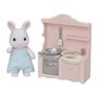 Sylvanian Families Conjunto Cozinha do Papai Coelho Neve Epoch