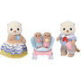 Sylvanian Families Família das Lontras Marinhas Epoch