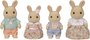 Sylvanian Families Família dos Coelhos de Leite Epoch