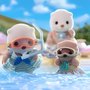 Sylvanian Families Irmãs Lontras Marinhas Epoch