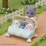 Sylvanian Families Trigêmeos Gatos Persas Epoch
