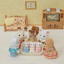 Sylvanian Families Trigêmeos Rato Marshmallow Epoch