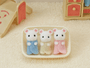 Sylvanian Families Trigêmeos Rato Marshmallow Epoch