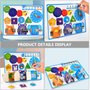 Tabuleiro Educativo Infantil Polibrinq
