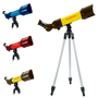 Telescópio Astronômico STEM Amarelo Polibrinq