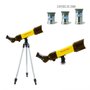 Telescópio Astronômico STEM Amarelo Polibrinq