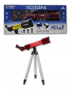 Telescópio Astronômico STEM Vermelho Polibrinq