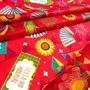 Tnt Estampado Festa Junina Arraiá Vermelho 1 Metro Mewi Tnt Estampado Festa Junina Arraiá Vermelho 1 Metro Mewi
