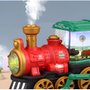 Trem Spray Bate e Volta Com Luzes e Som Braskit