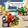 Trem Spray Bate e Volta Com Luzes e Som Braskit