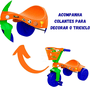 Triciclo Infantil Esportes Com Cestinha Xalingo