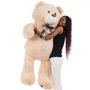 Urso de Pelúcia Gigante 1 Metro Harry Areia Brumar