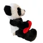 Urso Panda de Pelúcia Com Coração 40cm Brumar