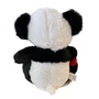 Urso Panda de Pelúcia Com Coração 40cm Brumar