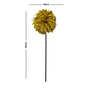 Varetas Pompom Metalizado Dourado C/5 Unidades Badulake
